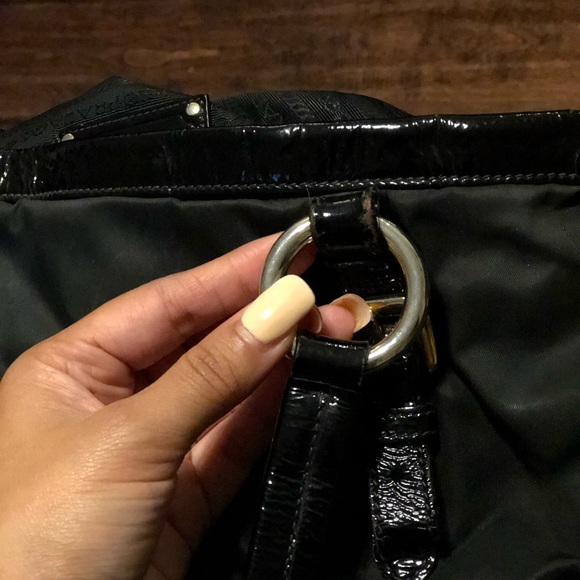 Authentic Prada Nylon & Patent leather tote - Picture 4 of 8